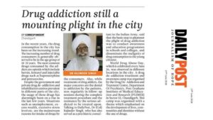 Drug addiction still a mounting plight in the city