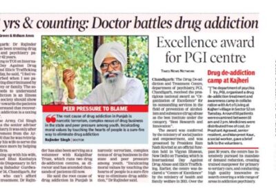 62 yrs & counting: Doctor battles drug addiction