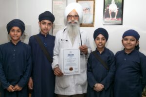 Bagged the 'World Book of Records, London', for organising the largest webinar on awareness about harms of Drugs